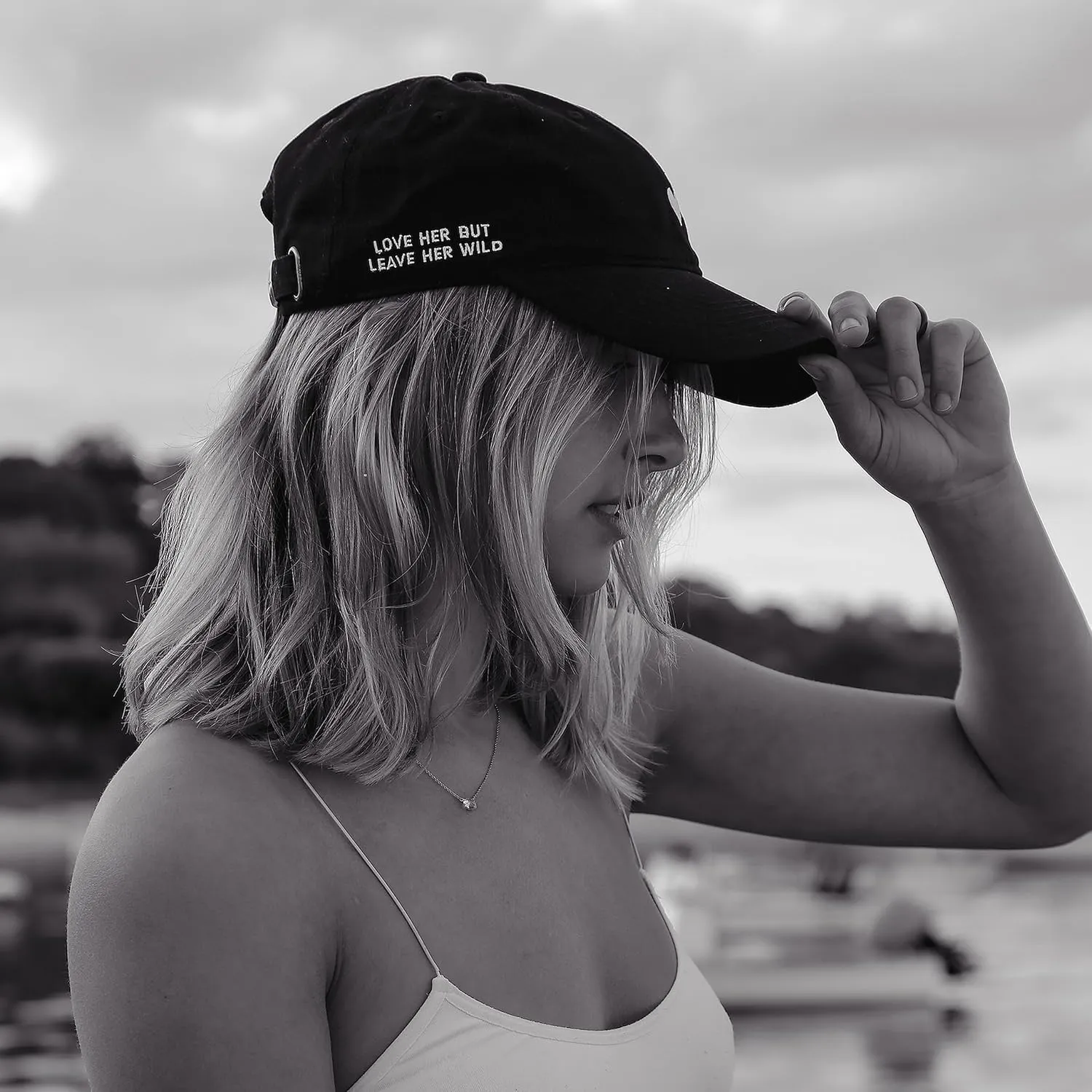 Atticus Poetry Hat, Embroidered Brushed Cotton Women??s Baseball Hat Unisex Fit, Adjustable One Size