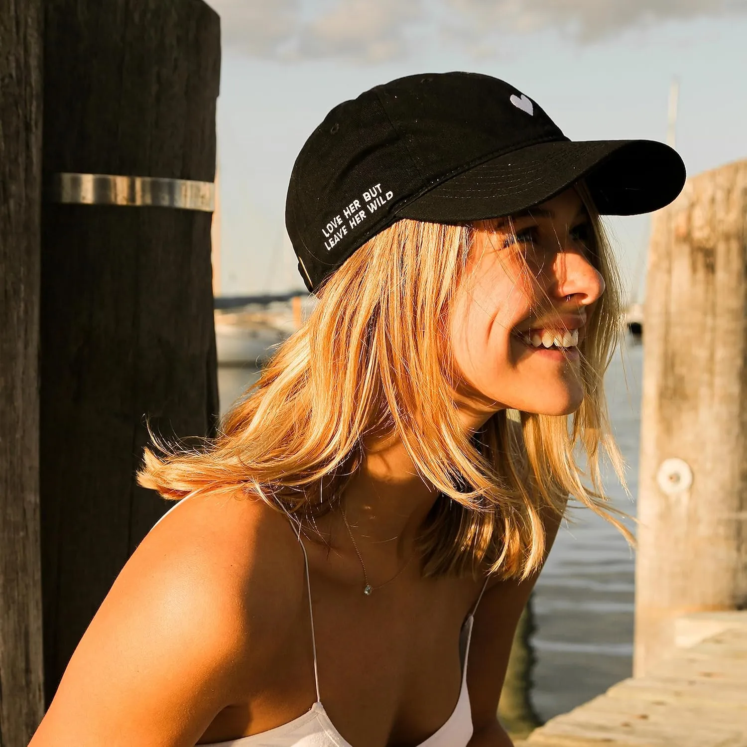 Atticus Poetry Hat, Embroidered Brushed Cotton Women??s Baseball Hat Unisex Fit, Adjustable One Size