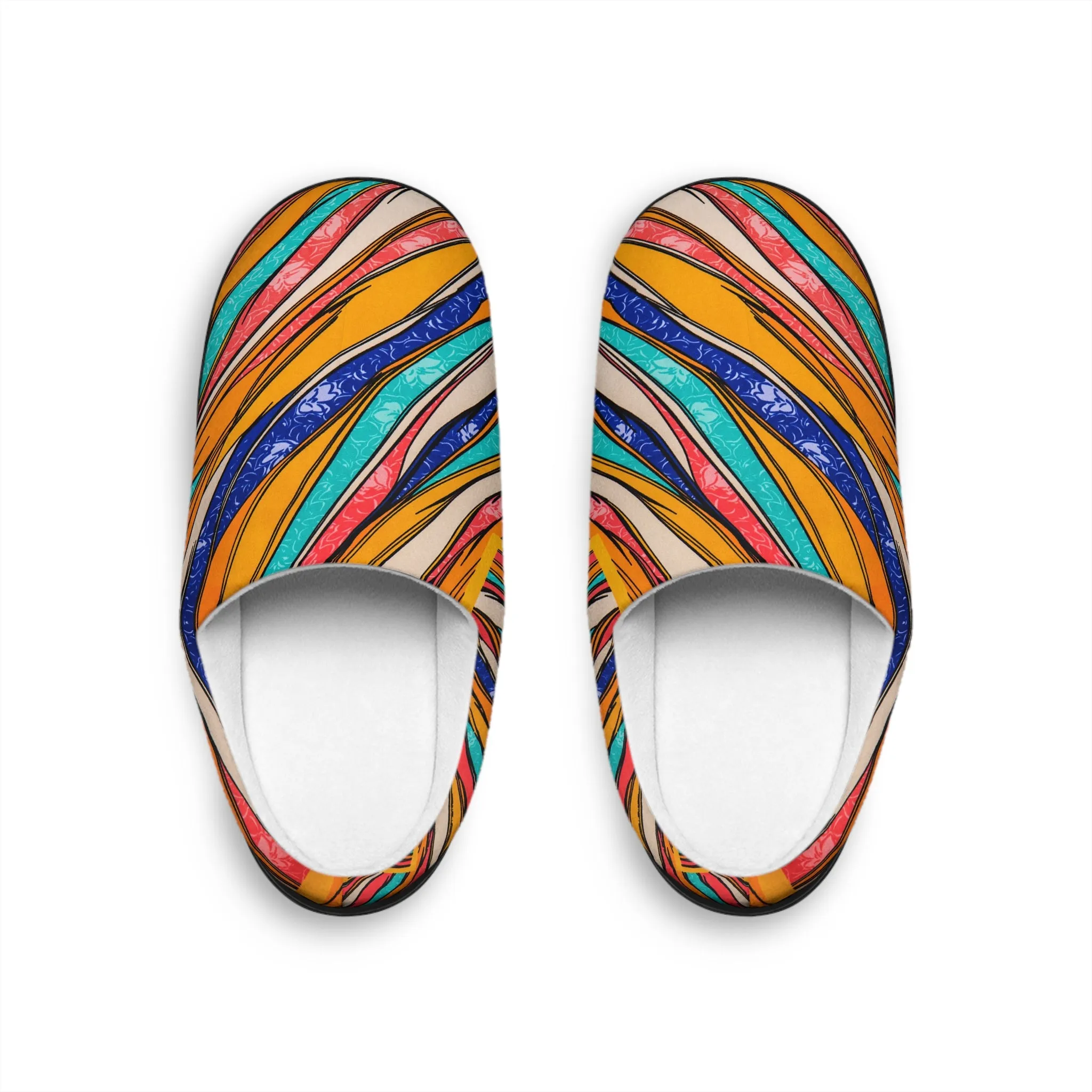 Color Brushstroke - Inovax Women's Indoor Slippers