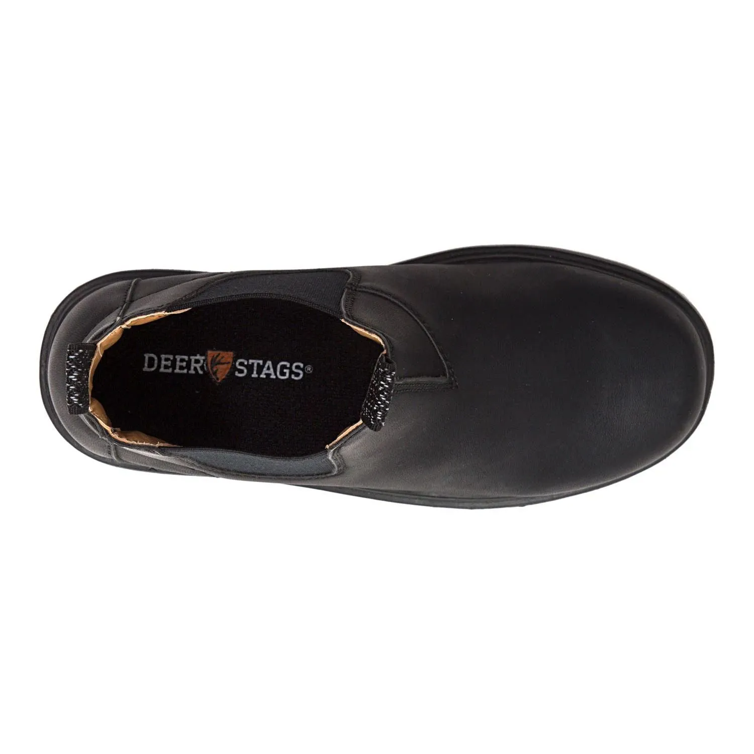 Deer Stags Brock Jr. Boys' Chelsea Boots Deer Stags, dark brown