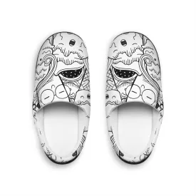 Doodle Icecream - Inovax Women's Indoor Slippers