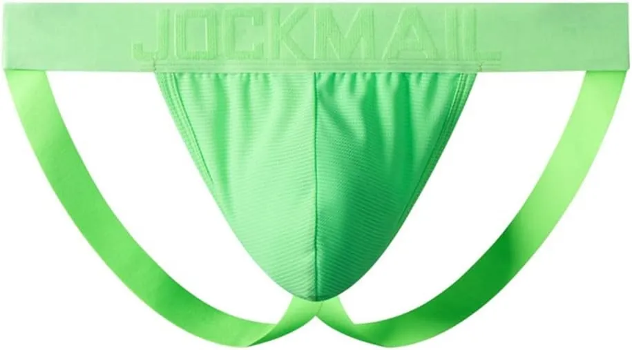 JOCKMAIL Mens Jockstrap Underwear Jock Straps Male Athletic Supporters for Men