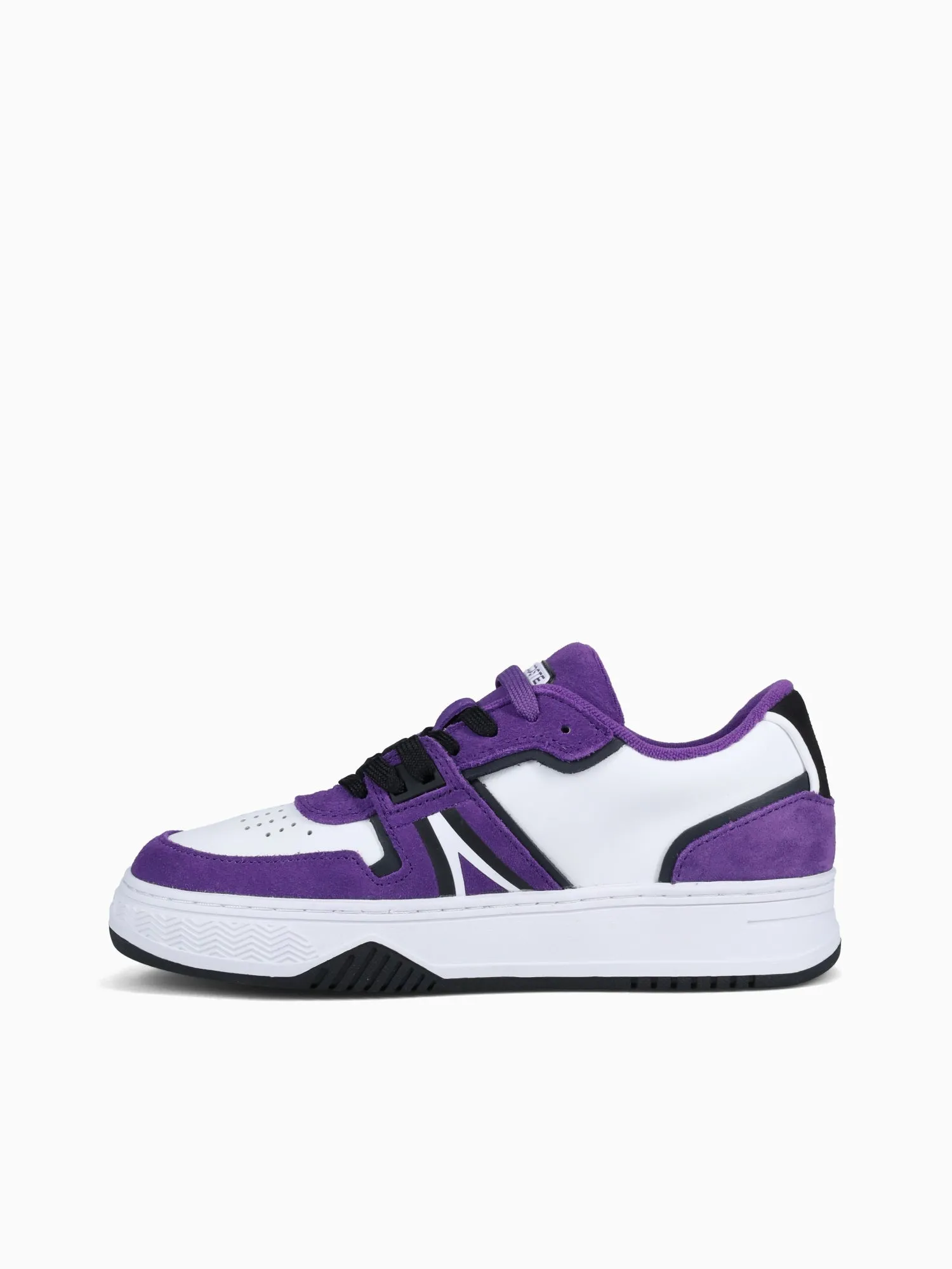 L 001 223 Wht Dkpurp leather