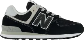 New Balance 574 Little Kid 'Core Pack - Black White' Sneakers, Black
