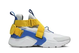 Nike Air Huarache City Low GS 'Platinum Blue Amarillo', white