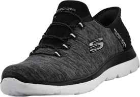 Skechers Women's Summits Hands-Free Slip-Ins ?C Memory Foam Insole, Heel Pillow, Vegan Materials Sneakers